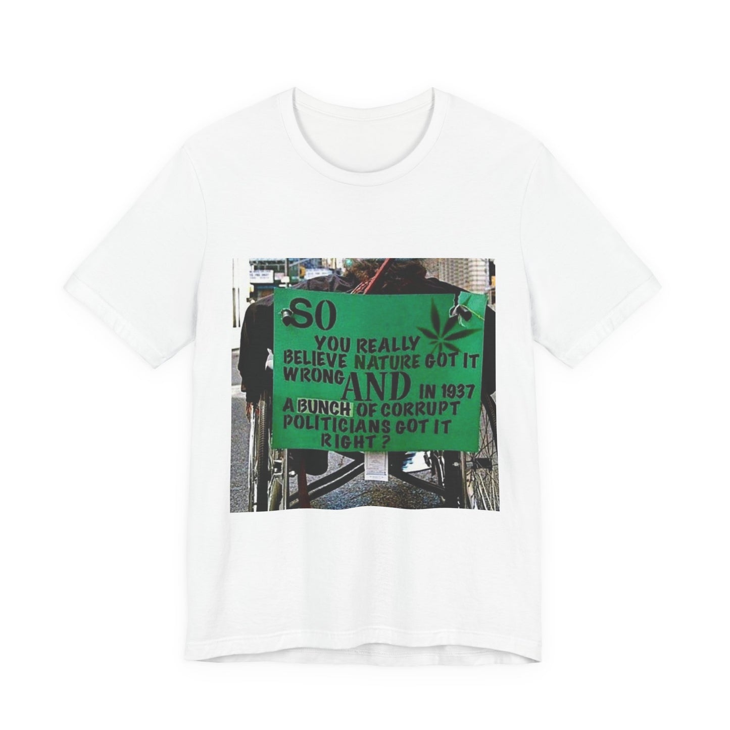 Marijuana Legalization Unisex Tee-Mary Jane 2025