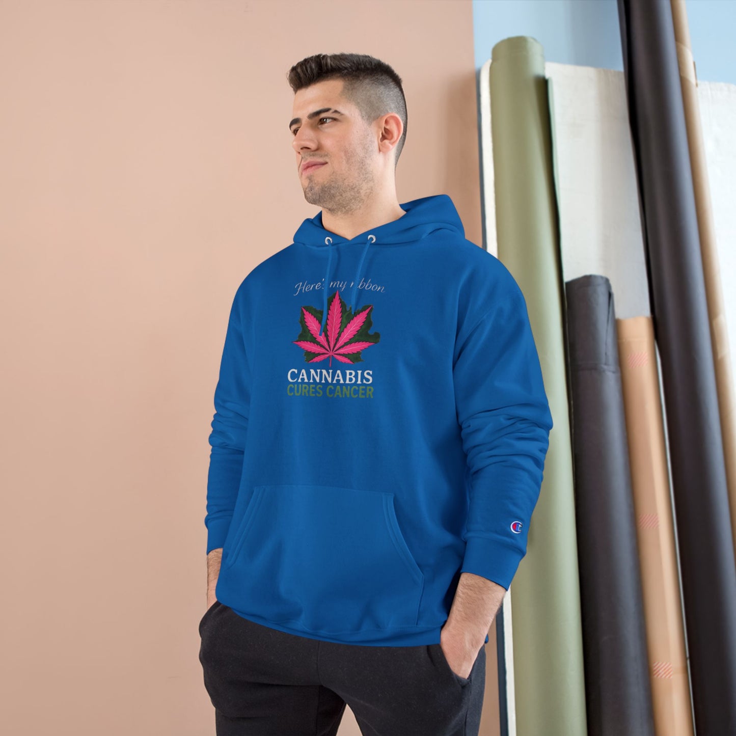 Chic Floral Champion Hoodie - Cozy Streetwear, Casual Fashion, Gift for Her, Trendy Layering, Everyday Comfort