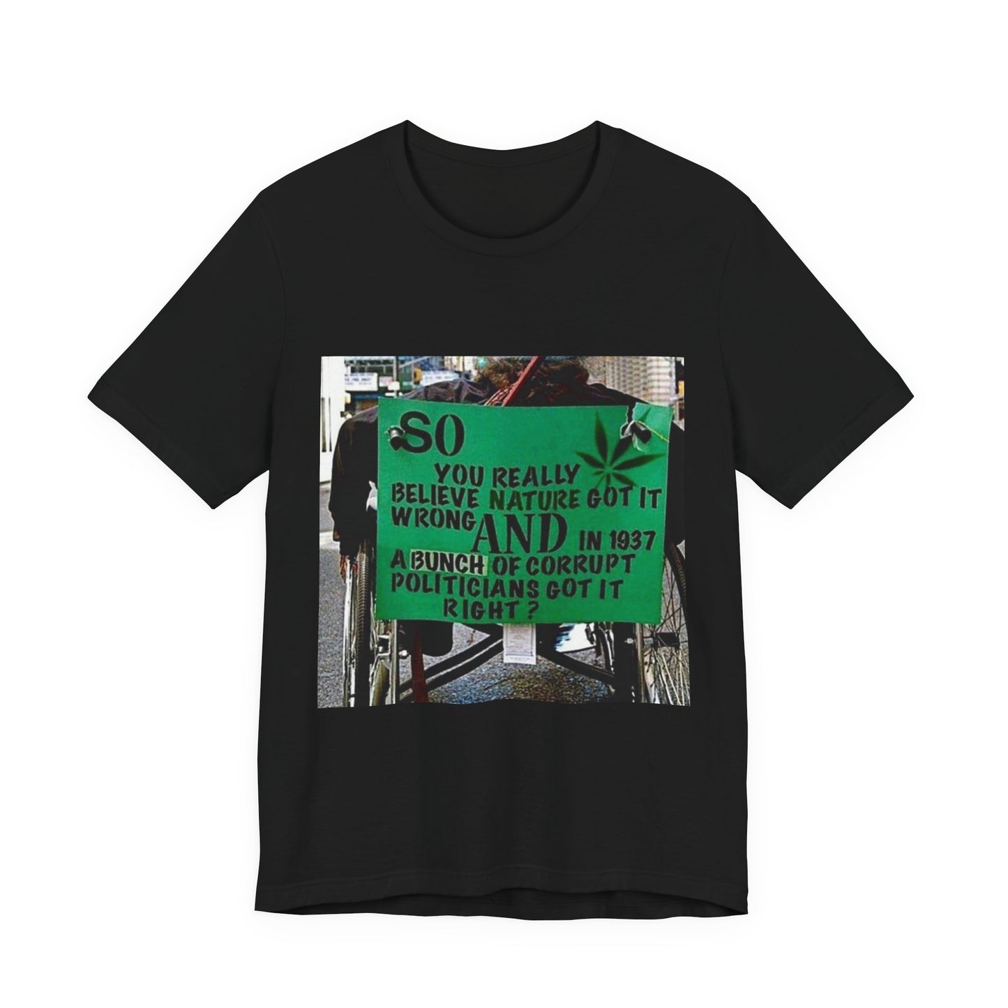 Marijuana Legalization Unisex Tee-Mary Jane 2025