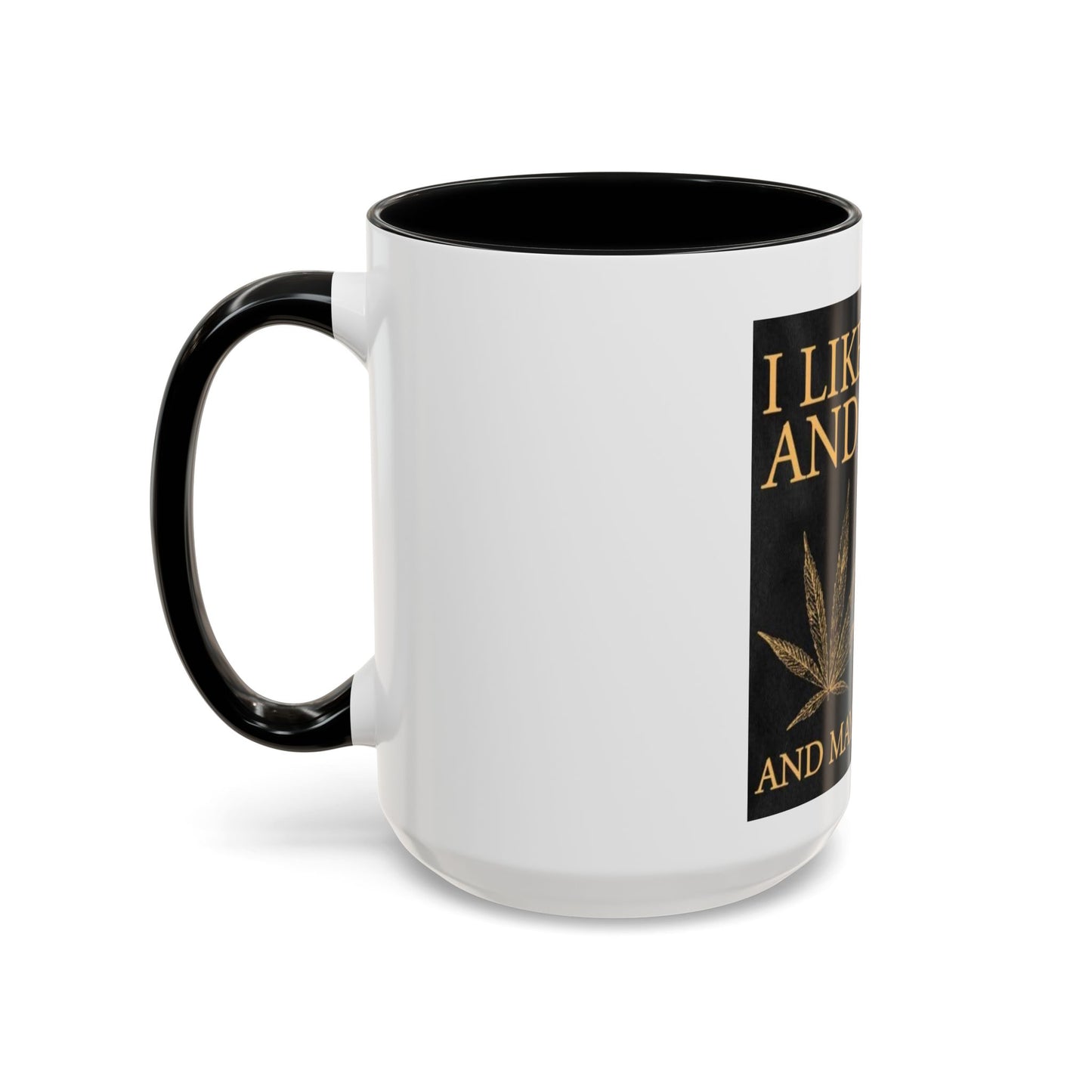 Funny Dog Lover Coffee Mug - I Like Dogs and Weed, Gifts for Pet Owners, Cannabis Lovers, Dog Mom, Tea Drinkers-Mary Jane 2025