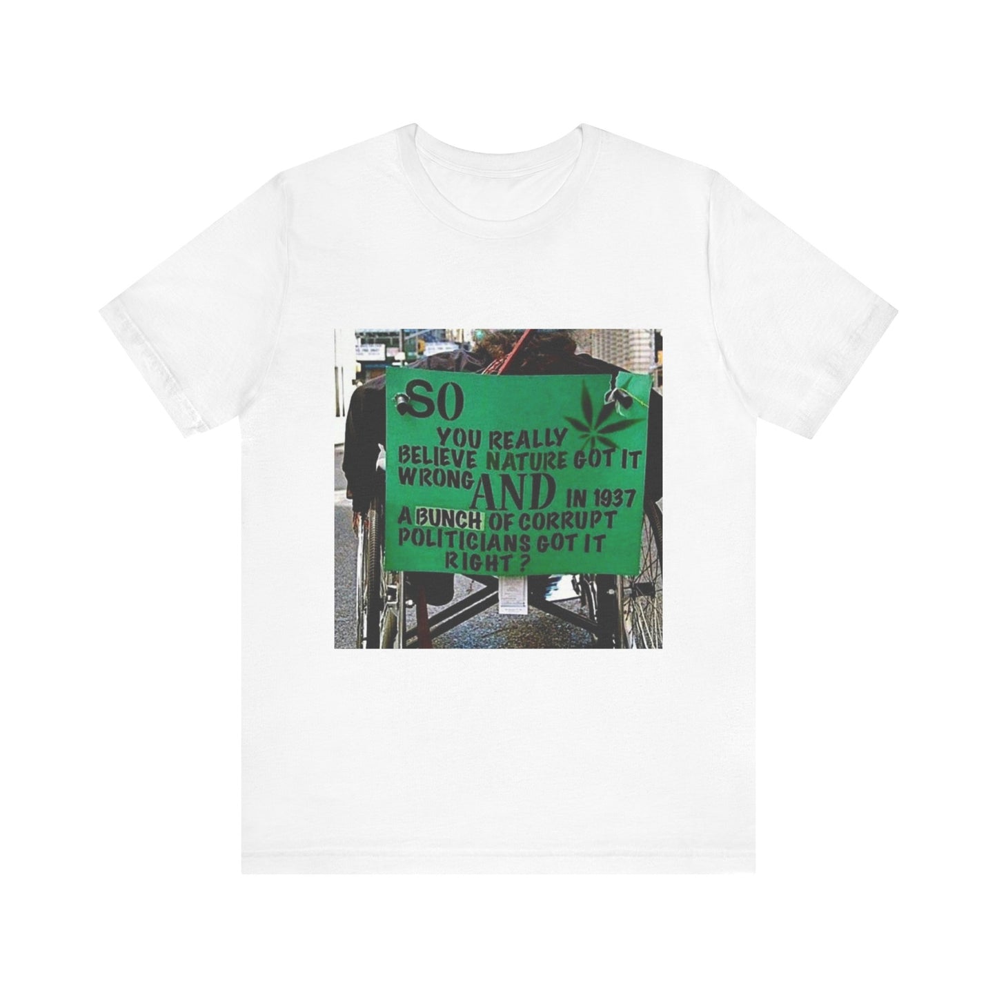Marijuana Legalization Unisex Tee-Mary Jane 2025