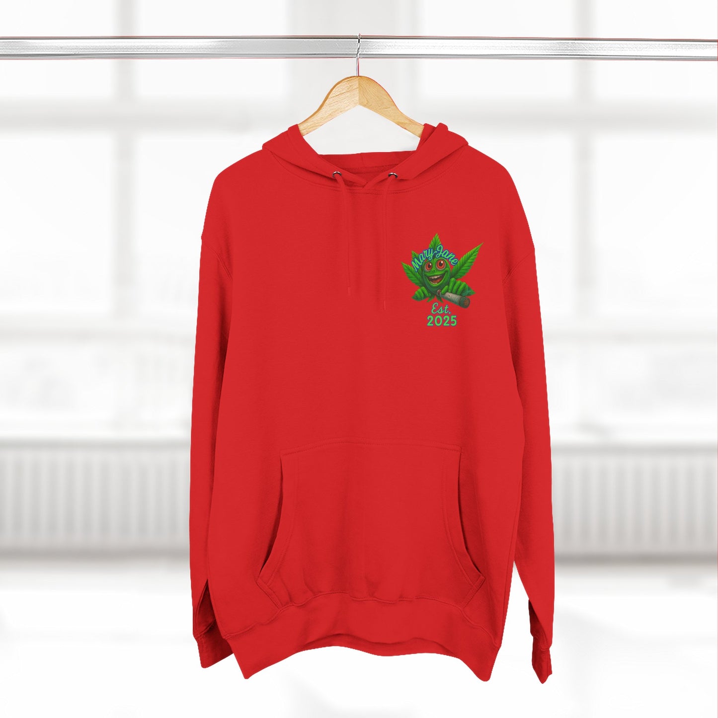 Green Horror Bud-Friend Fleece Hoodie