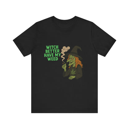 Funny Witch Unisex Tee-Mary Jane 2025