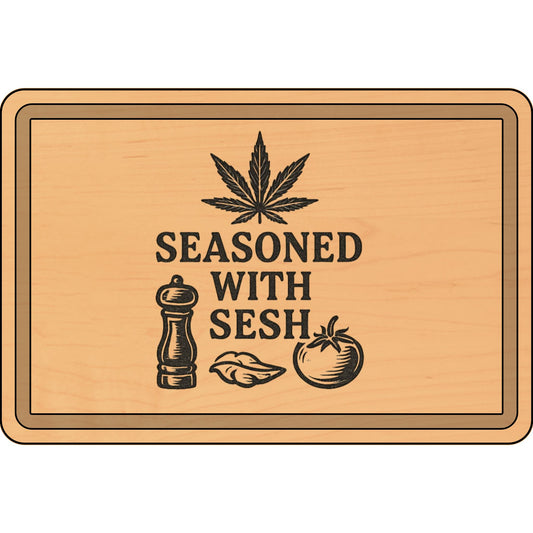 Personalized Engraved Wooden Cutting Board - Fun Kitchen Gift, Wedding Gift, BBQ Accessory, Housewarming Present, Cooking Decor