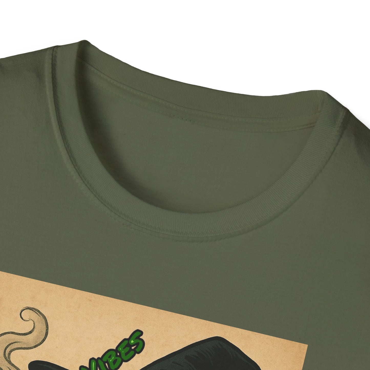 Witchy Vibes Unisex Softstyle T-Shirt, Halloween Costume Tee, Gift for Her, Boho Witch Shirt, Vintage Graphic Tee, Spooky Apparel