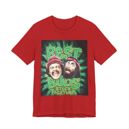 Best Buds Funny Graphic Tee for Friendship, Cool Gift for Best Friends, Unisex Short Sleeve T-Shirt, Retro Humor Shirt, Ideal for [...]