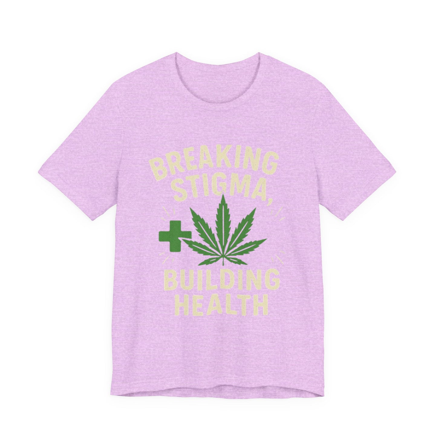 Breaking Stigma Unisex Jersey Tee - Cannabis Awareness Shirt, Gift for Activists, Eco-Friendly Clothing, Everyday Wear, Mental Health [...]