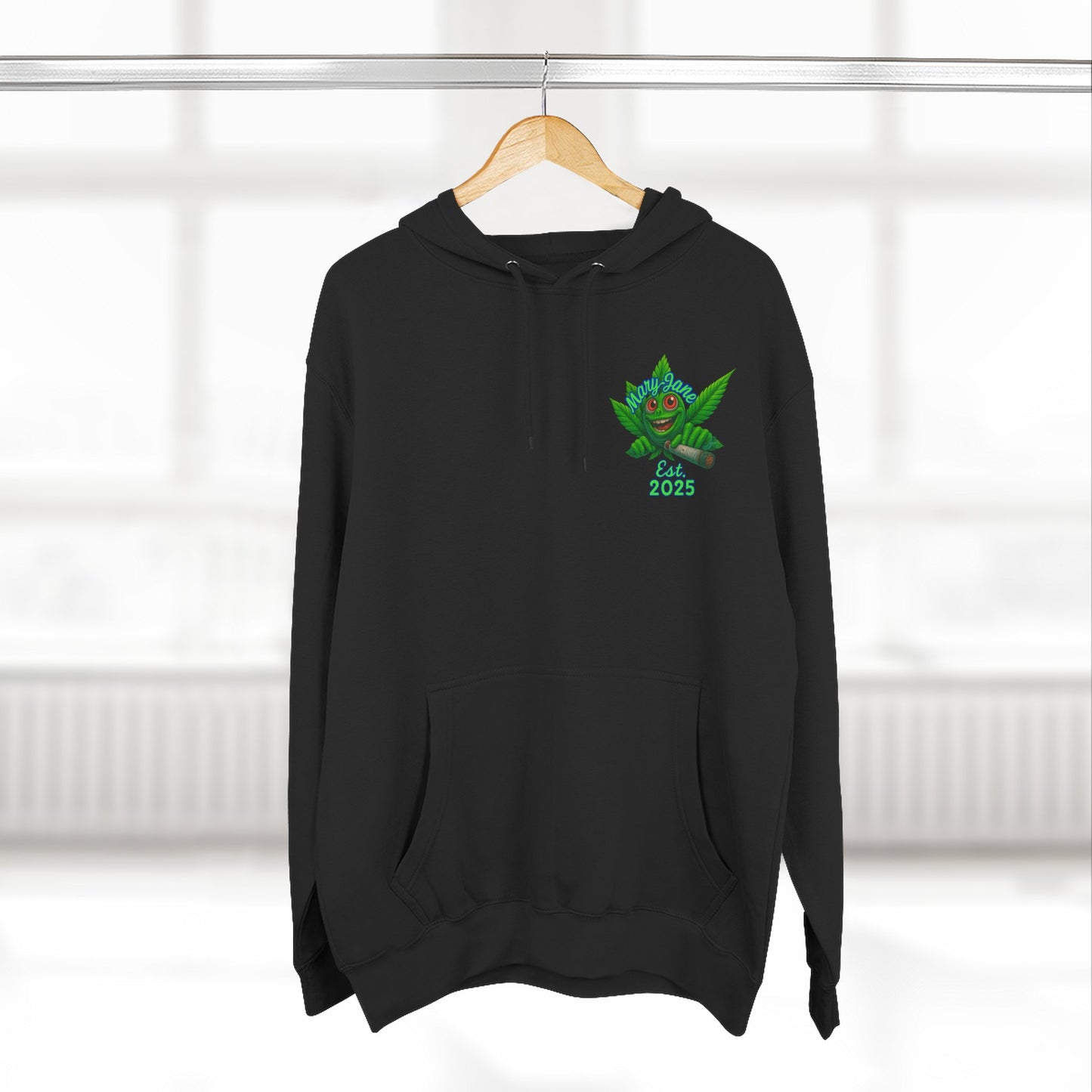Green Horror Bud-Friend Fleece Hoodie