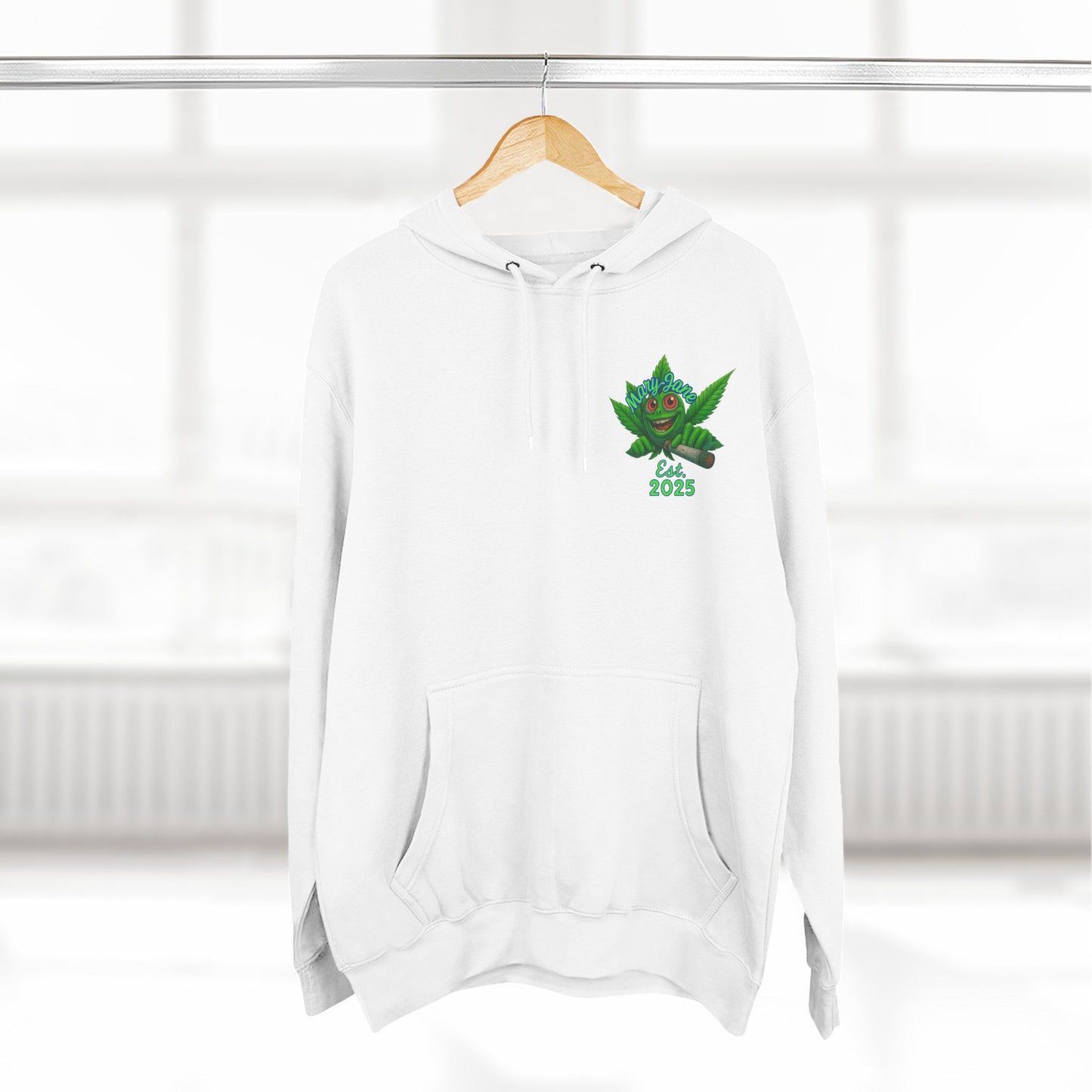 Green Horror Bud-Friend Fleece Hoodie