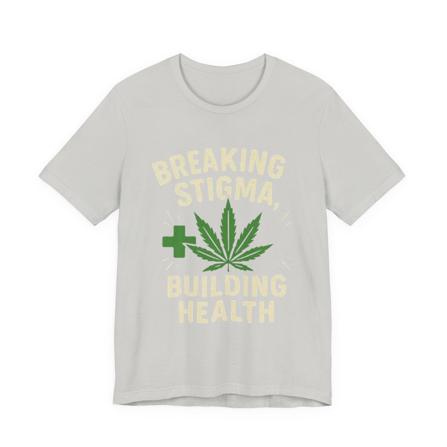 Breaking Stigma Unisex Jersey Tee - Cannabis Awareness Shirt, Gift for Activists, Eco-Friendly Clothing, Everyday Wear, Mental Health [...]