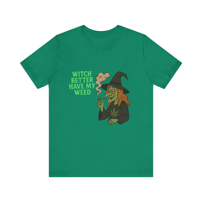 Funny Witch Unisex Tee-Mary Jane 2025