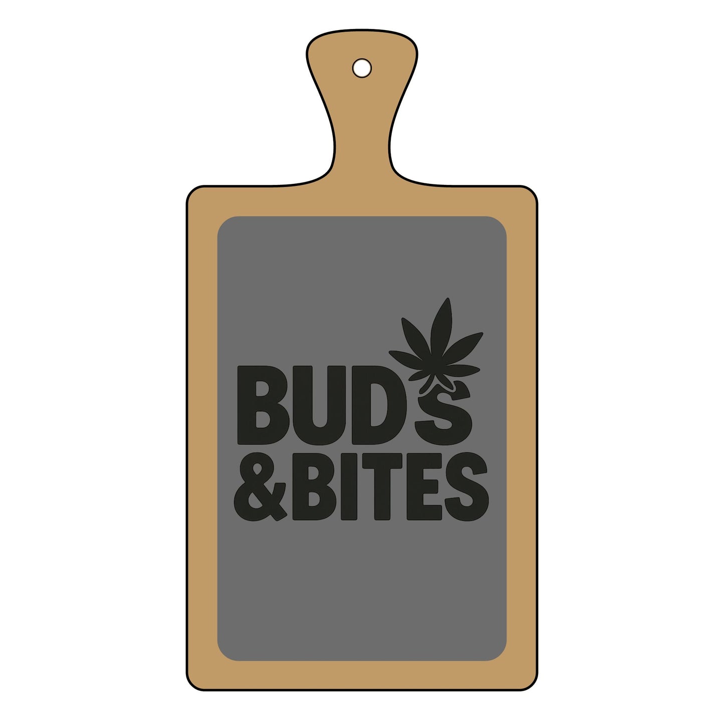 Serving Board with a chill 420 vibe