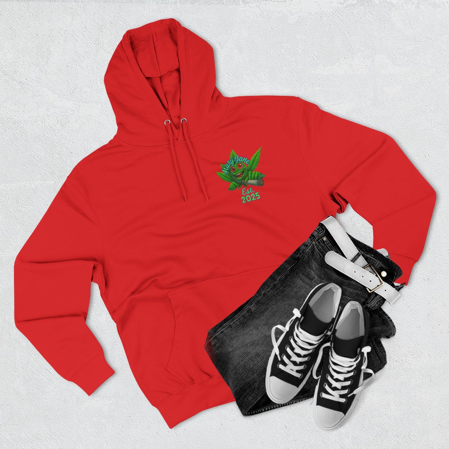 Green Horror Bud-Friend Fleece Hoodie