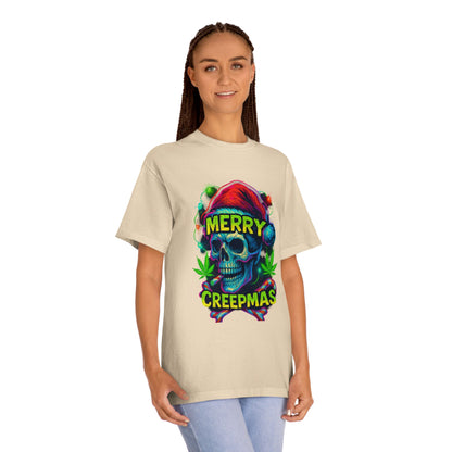 Merry Creepmas Skull Tee