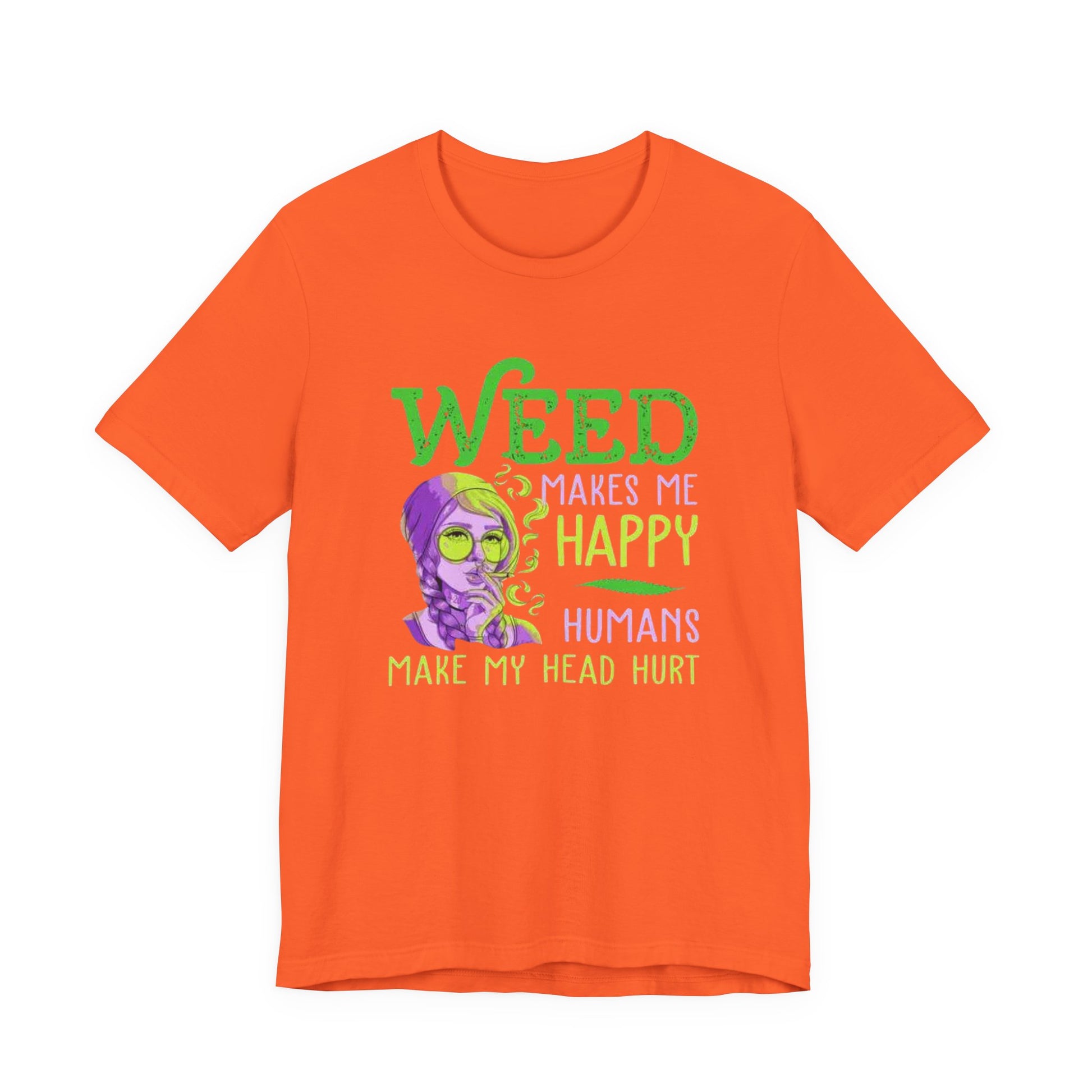 Funny Weed T-Shirt, Casual Tee for Stoners, Great Gift for 420 Celebrations, Unique Humor Shirt for Relaxing, Unisex Jersey Short Sleeve Tee-Mary Jane 2025