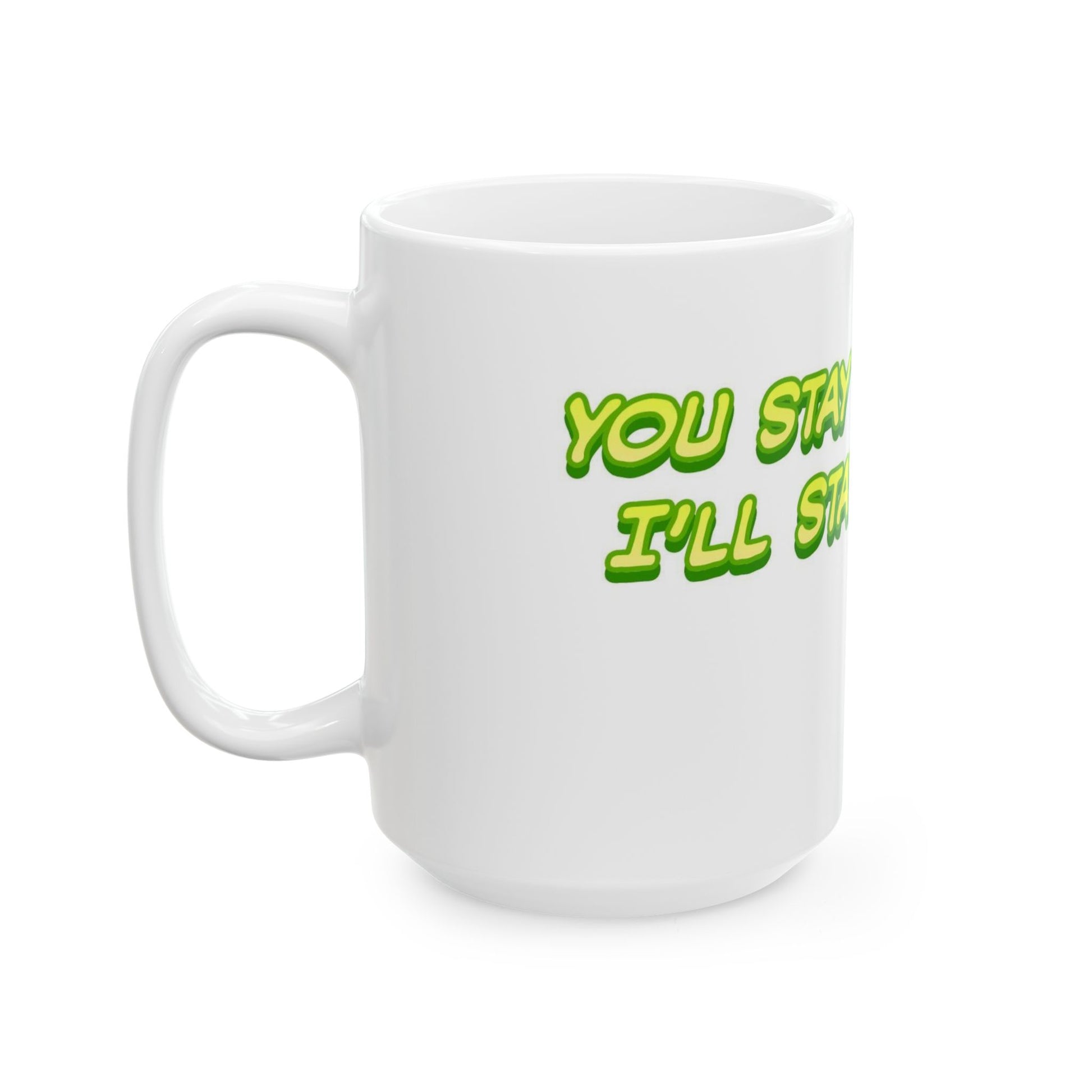 Copy of Chill Vibes Ceramic Mug - "Stay Stressed, Stay Stoned" - Fun Gifts for Coffee Lovers, Relaxation, Home Decor, Unique Birthday Present-Mary Jane 2025