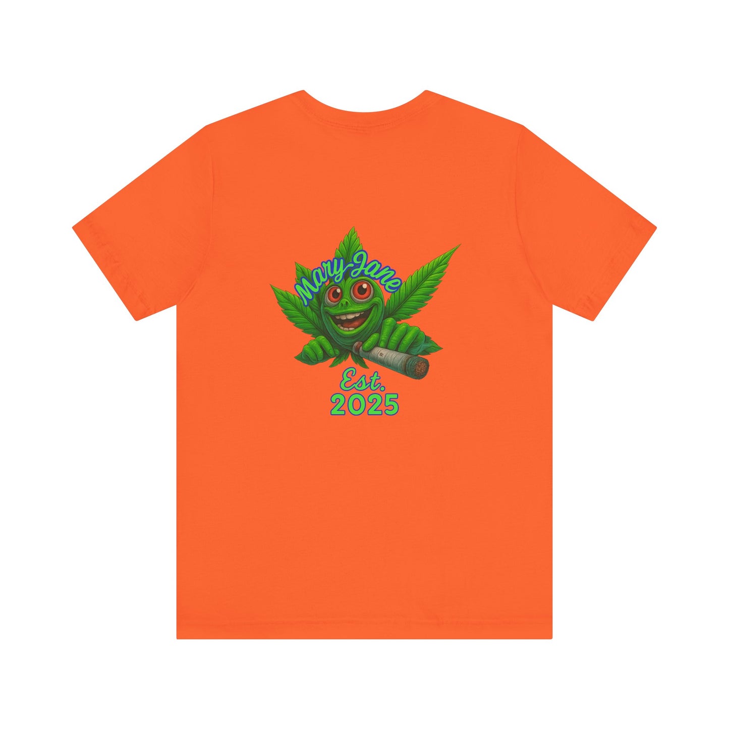 Ghost Goblins and Ganja T-Shirt, Funny Halloween Tee, Weed Lover Gift, Unisex Graphic Tee, Stoner Apparel, Est. 2025 Shirt
