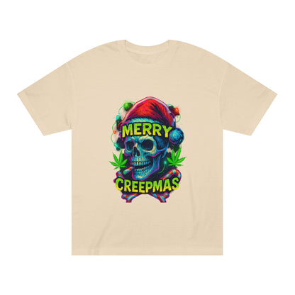 Merry Creepmas Skull Tee