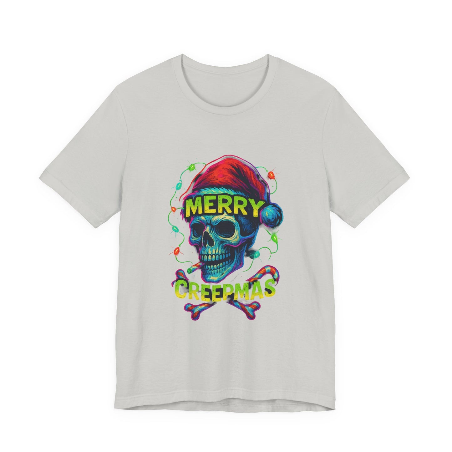 Merry Creepmas Skull Tee