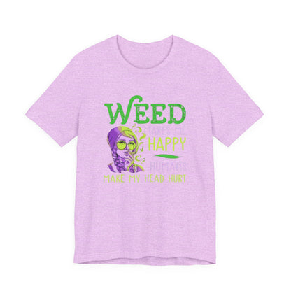 Funny Weed T-Shirt, Casual Tee for Stoners, Great Gift for 420 Celebrations, Unique Humor Shirt for Relaxing, Unisex Jersey Short Sleeve Tee-Mary Jane 2025