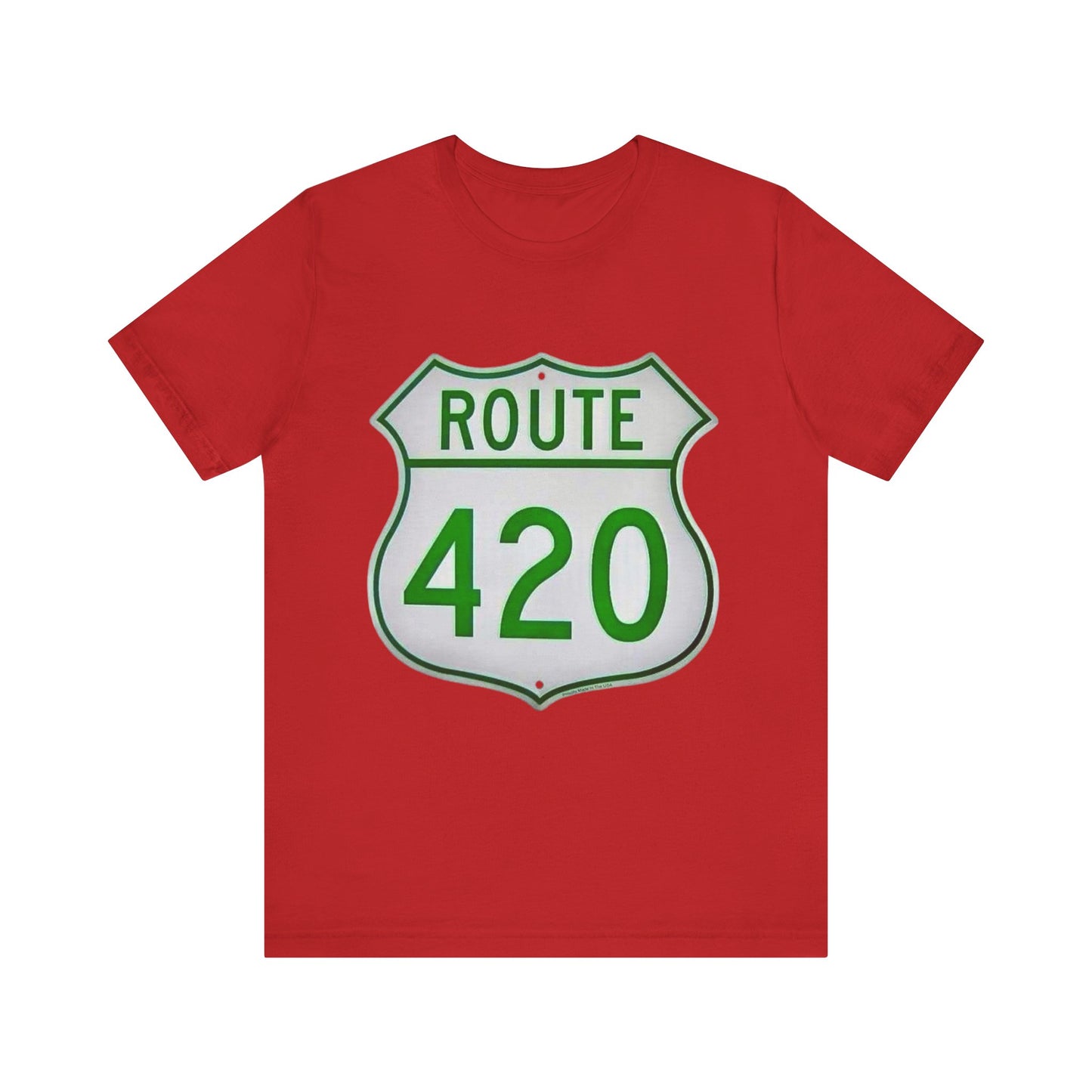 Route 420 Graphic Tee, Unisex Short Sleeve Shirt, Vintage Road Trip Shirt, Cool Casual Wear, Gift for Adventure Lovers, Fun Summer Tee