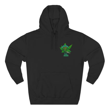 Green Horror Bud-Friend Fleece Hoodie