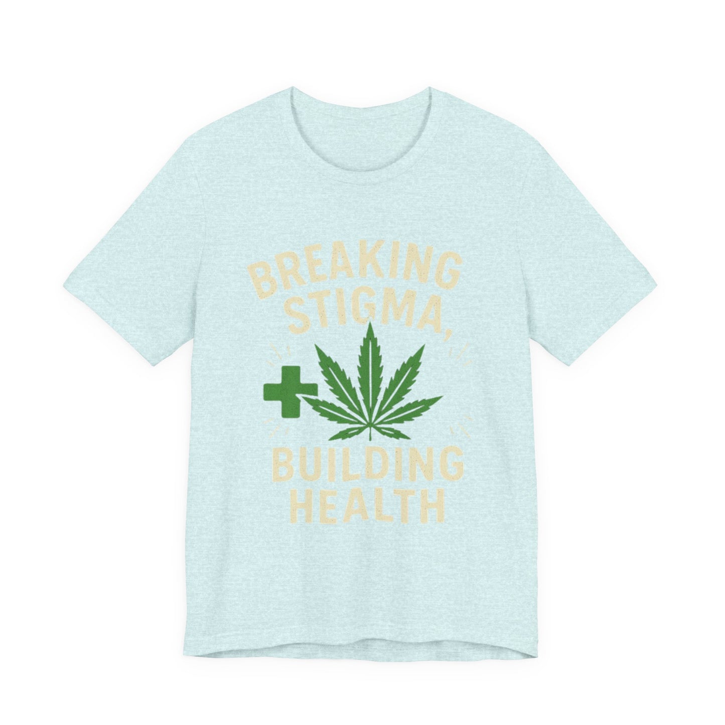 Breaking Stigma Unisex Jersey Tee - Cannabis Awareness Shirt, Gift for Activists, Eco-Friendly Clothing, Everyday Wear, Mental Health [...]
