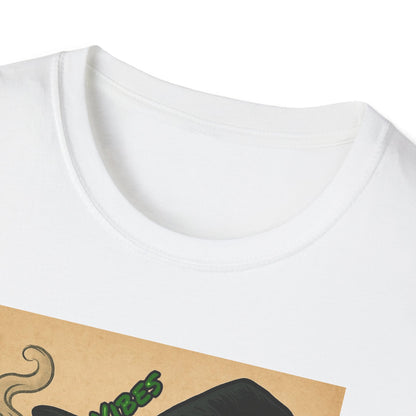 Witchy Vibes Unisex Softstyle T-Shirt, Halloween Costume Tee, Gift for Her, Boho Witch Shirt, Vintage Graphic Tee, Spooky Apparel