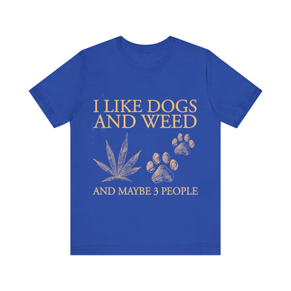 Dog Lover Tee - Fun Dog Loving Coffee Cup Design