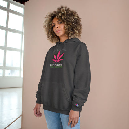 Chic Floral Champion Hoodie - Cozy Streetwear, Casual Fashion, Gift for Her, Trendy Layering, Everyday Comfort