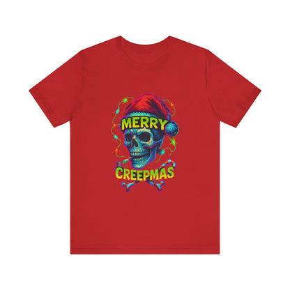 Merry Creepmas Skull Tee