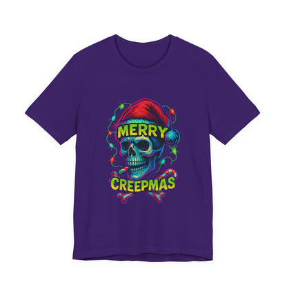 Merry Creepmas Skull Tee