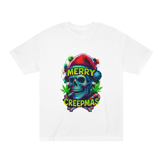 Merry Creepmas Skull Tee