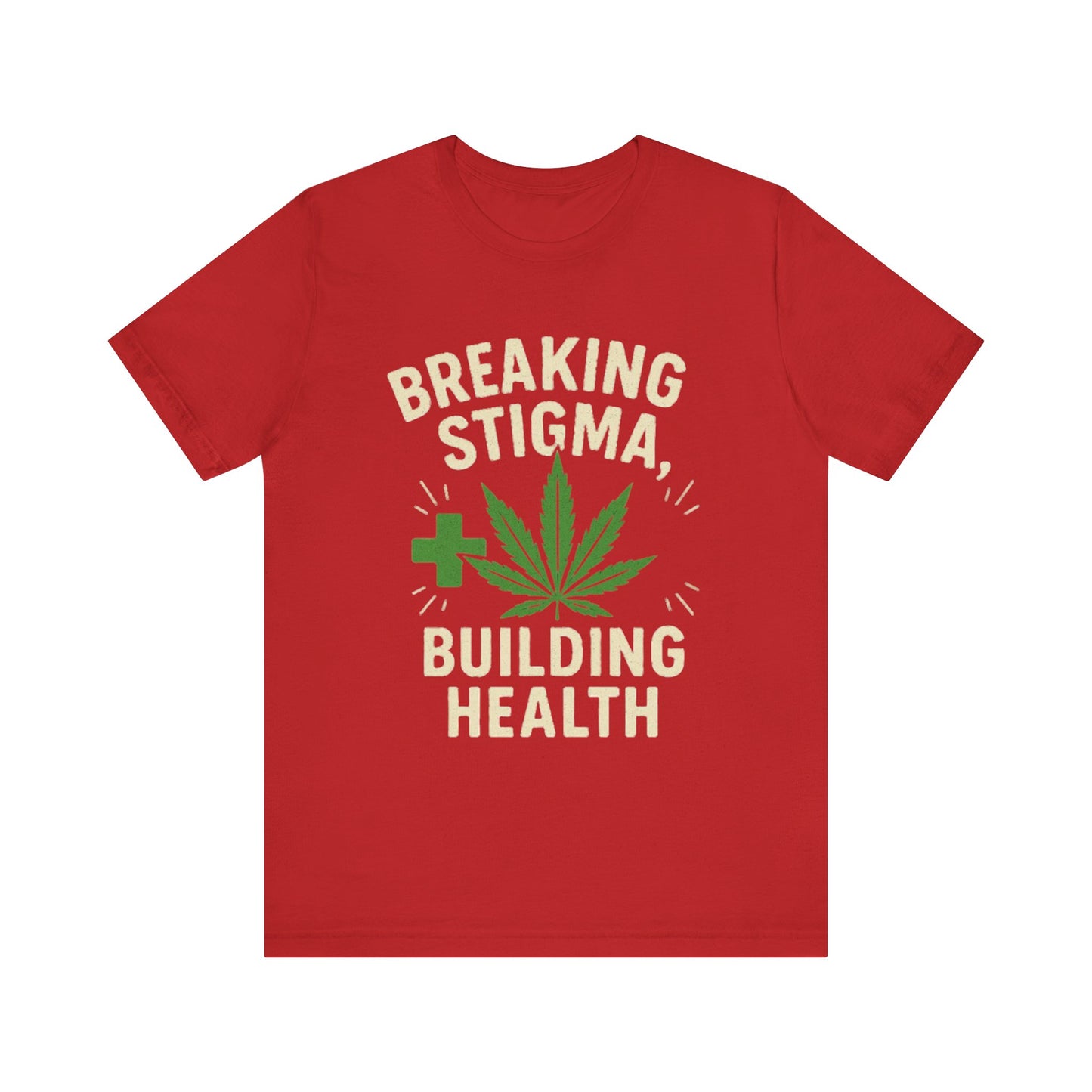 Breaking Stigma Unisex Jersey Tee - Cannabis Awareness Shirt, Gift for Activists, Eco-Friendly Clothing, Everyday Wear, Mental Health [...]
