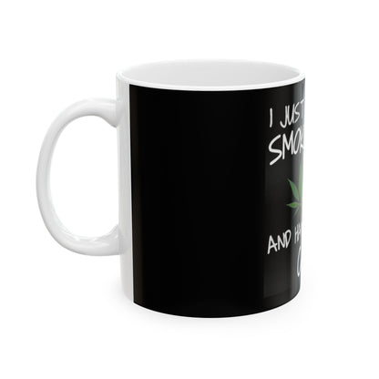 Funny Cannabis Mug for Smokers, Cannabis Lover Gift, Green Coffee Mug, Stoner Humor Cup, 420 Gift, Holiday Fun-Mary Jane 2025