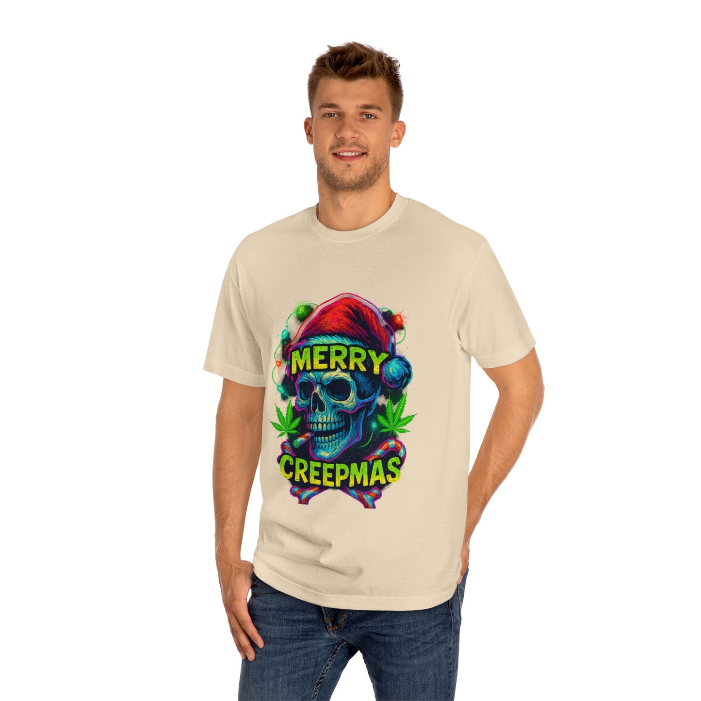 Merry Creepmas Skull Tee