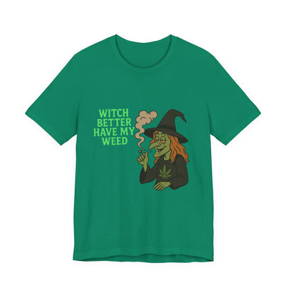 Funny Witch Unisex Tee