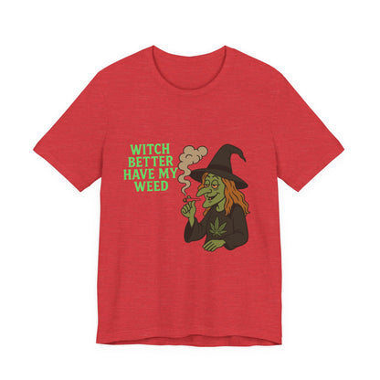 Funny Witch Unisex Tee-Mary Jane 2025