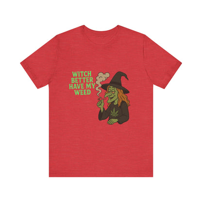 Funny Witch Unisex Tee-Mary Jane 2025