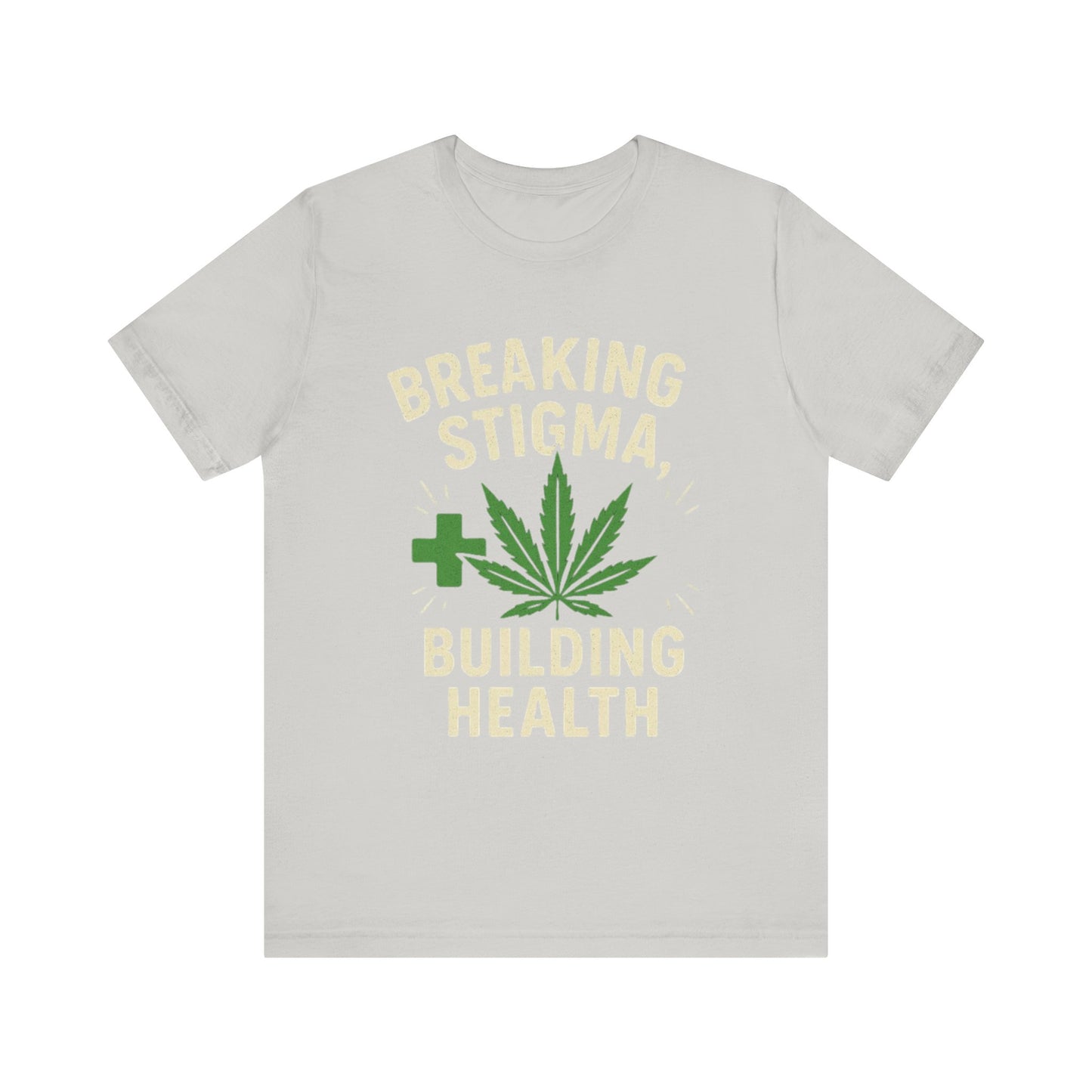 Breaking Stigma Unisex Jersey Tee - Cannabis Awareness Shirt, Gift for Activists, Eco-Friendly Clothing, Everyday Wear, Mental Health [...]