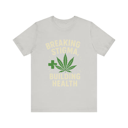 Breaking Stigma Unisex Jersey Tee - Cannabis Awareness Shirt, Gift for Activists, Eco-Friendly Clothing, Everyday Wear, Mental Health [...]