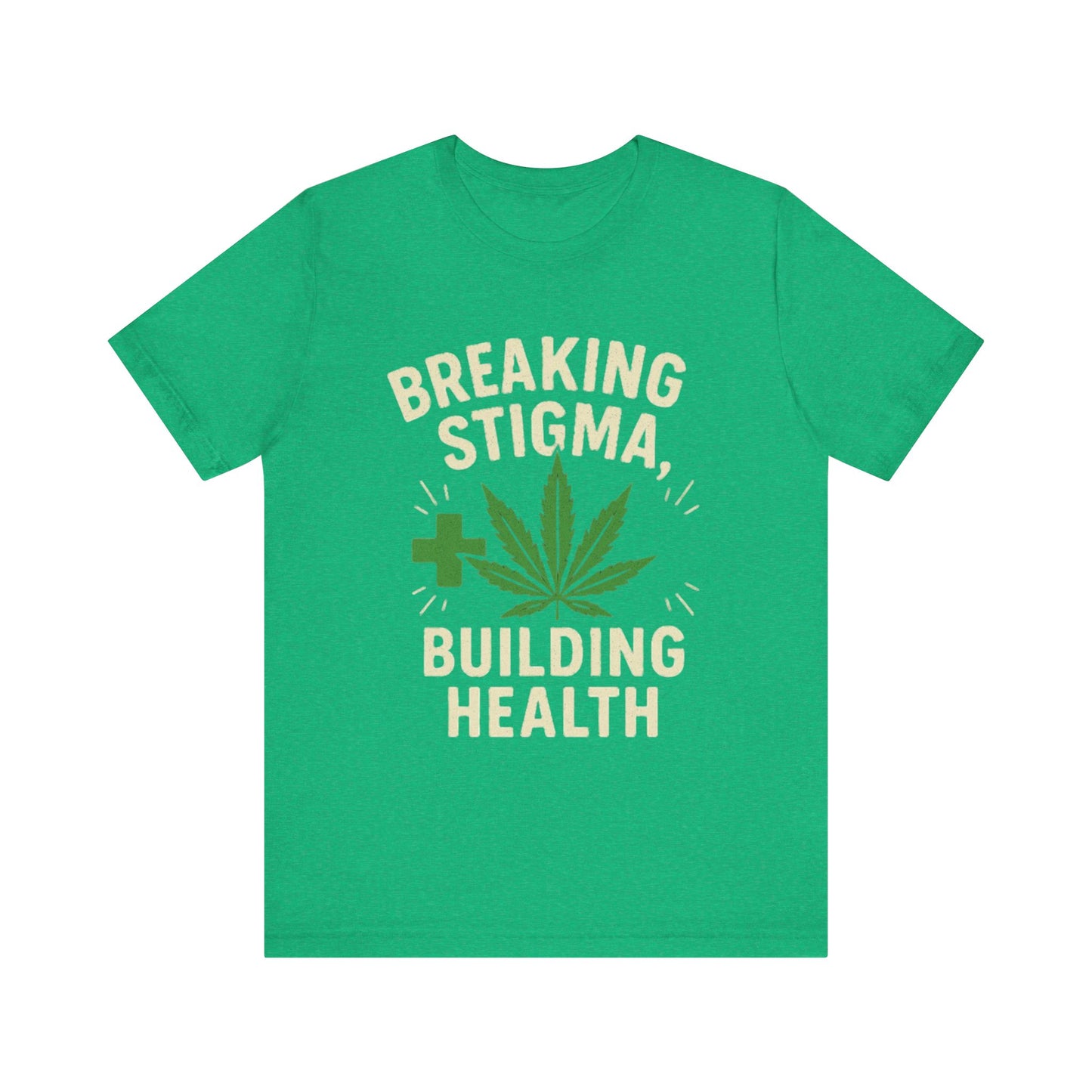 Breaking Stigma Unisex Jersey Tee - Cannabis Awareness Shirt, Gift for Activists, Eco-Friendly Clothing, Everyday Wear, Mental Health [...]