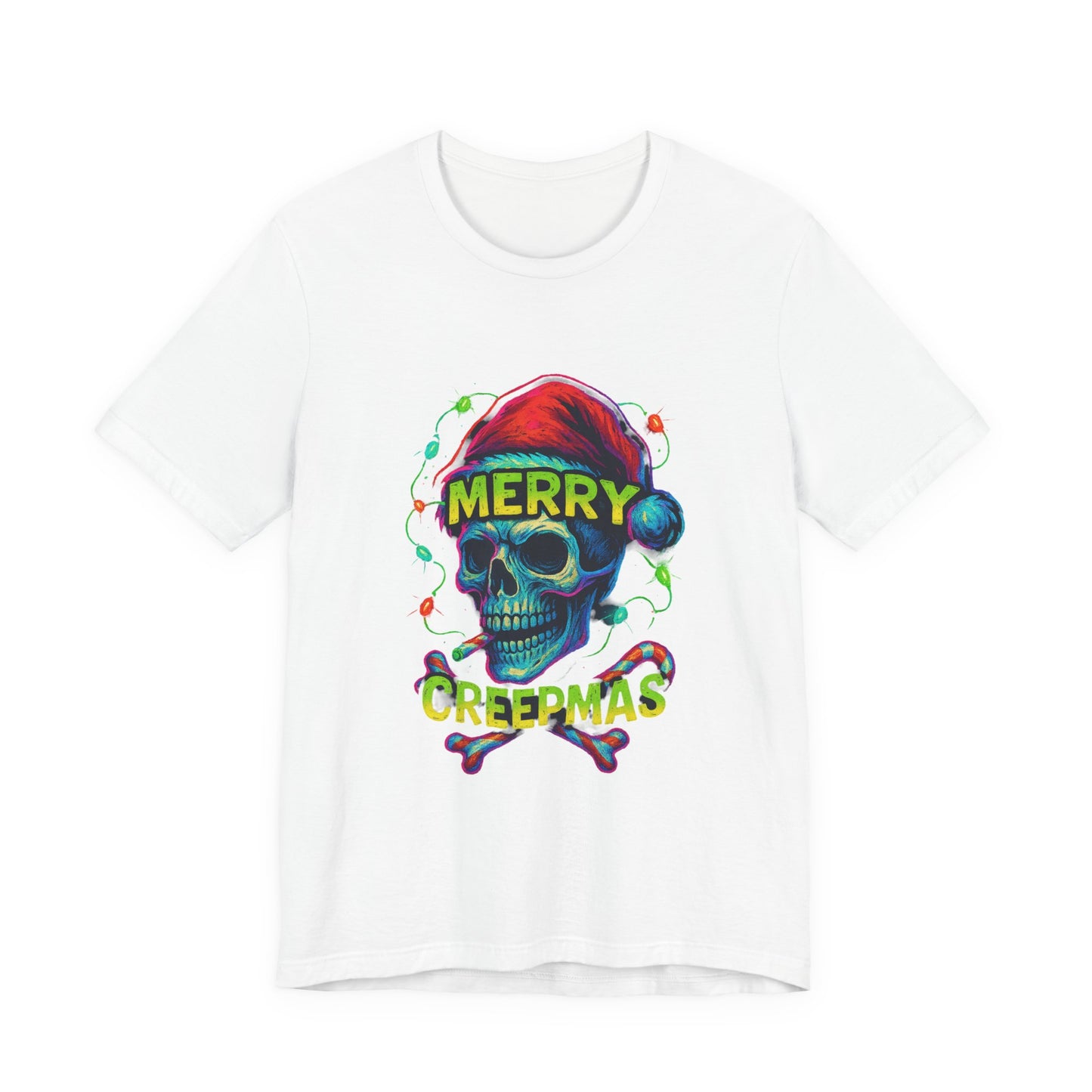 Merry Creepmas Skull Tee