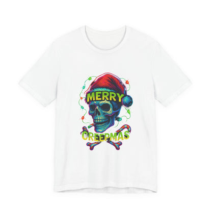 Merry Creepmas Skull Tee