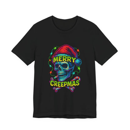 Merry Creepmas Skull Tee