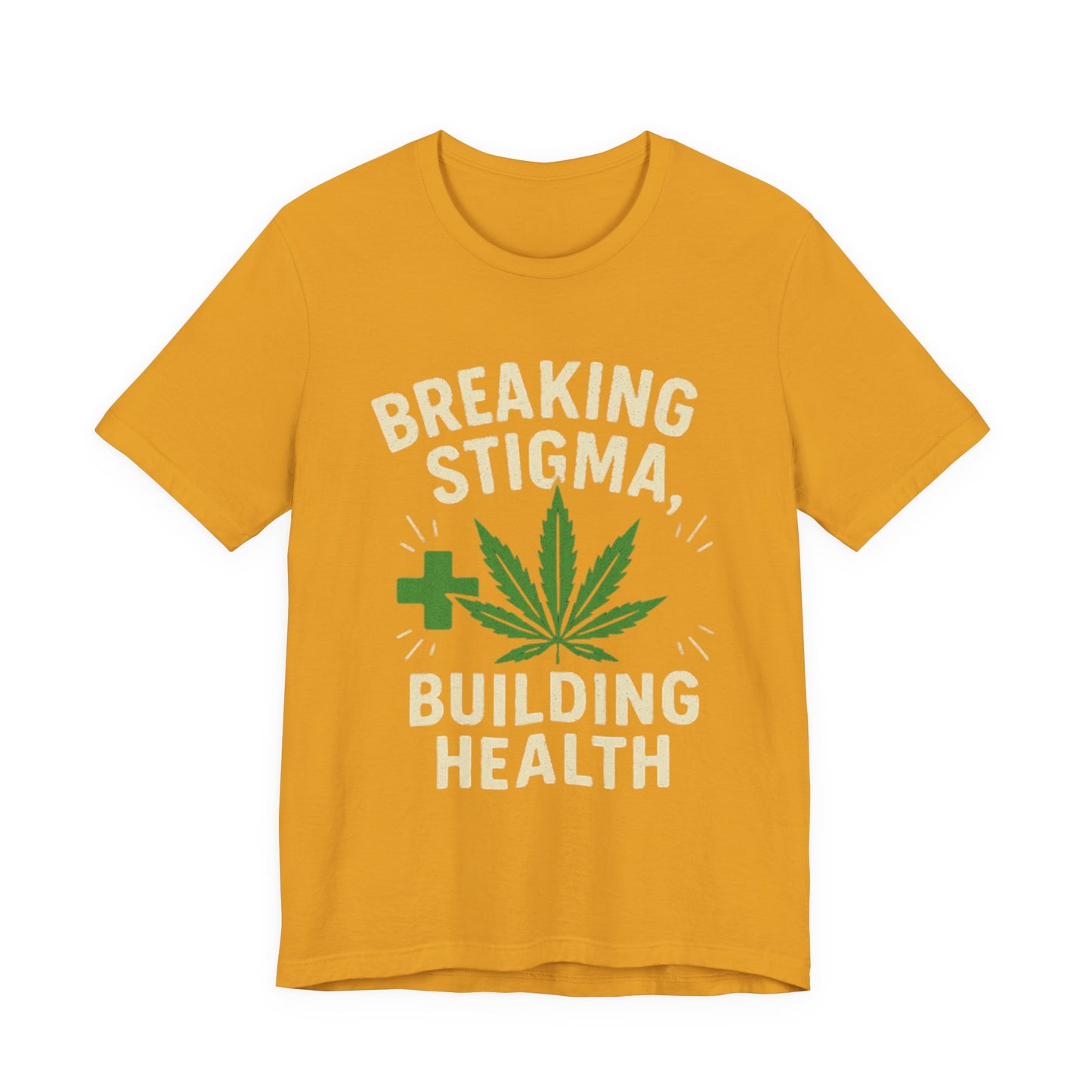 Breaking Stigma Unisex Jersey Tee - Cannabis Awareness Shirt, Gift for Activists, Eco-Friendly Clothing, Everyday Wear, Mental Health [...]