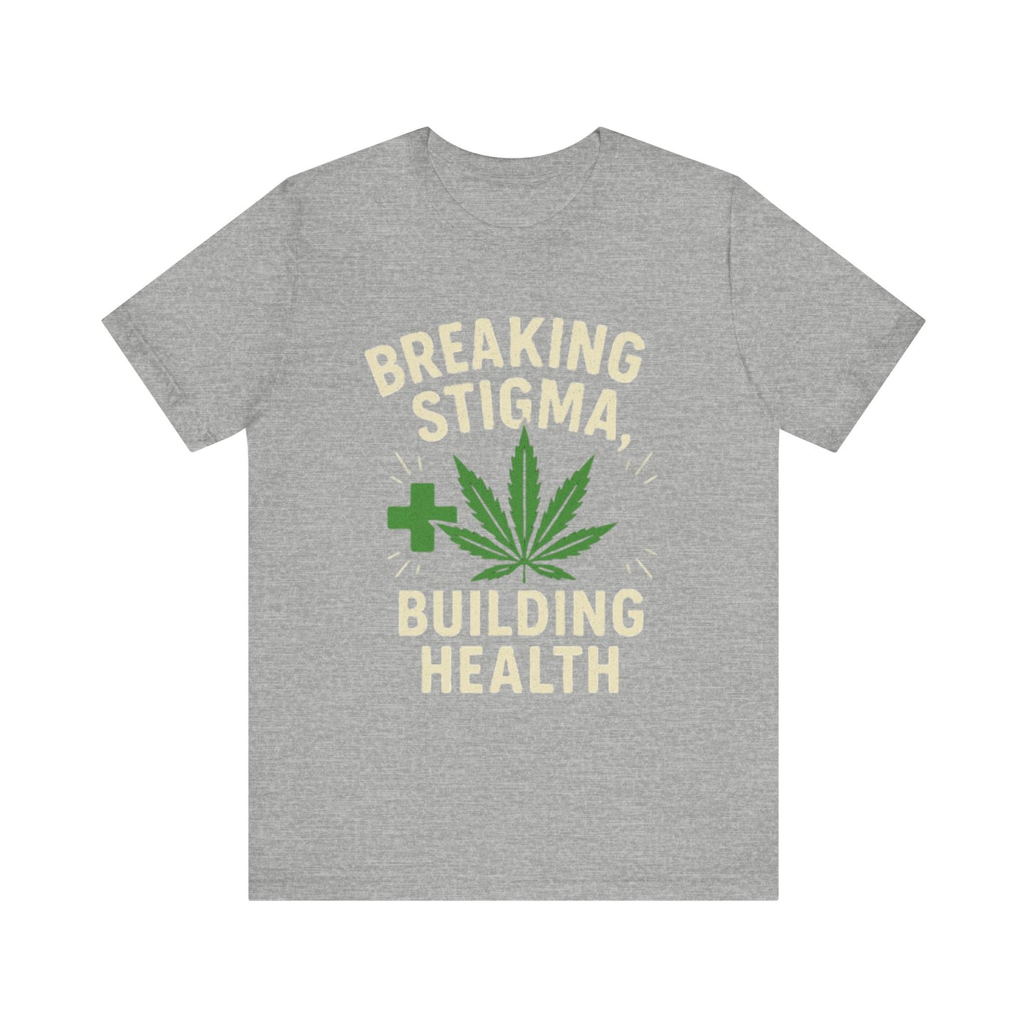 Breaking Stigma Unisex Jersey Tee - Cannabis Awareness Shirt, Gift for Activists, Eco-Friendly Clothing, Everyday Wear, Mental Health [...]