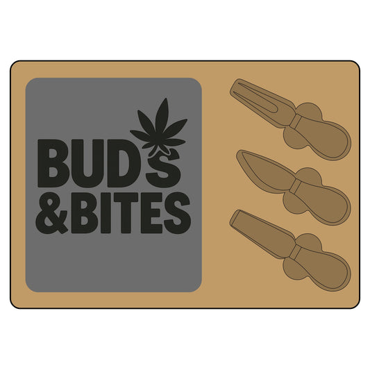 Serving Board with a chill 420 vibe