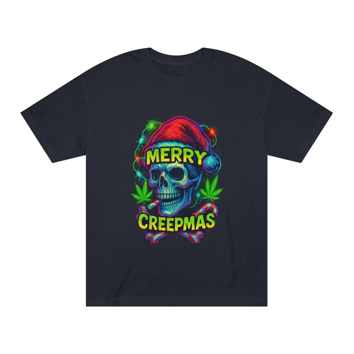 Merry Creepmas Skull Tee