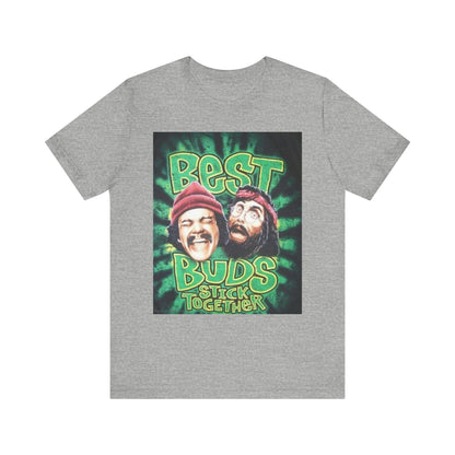 Best Buds Funny Graphic Tee for Friendship, Cool Gift for Best Friends, Unisex Short Sleeve T-Shirt, Retro Humor Shirt, Ideal for [...]